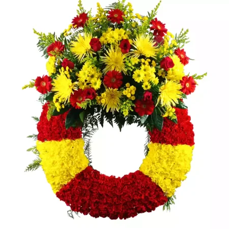 Coronas de Claveles de la Bandera de España